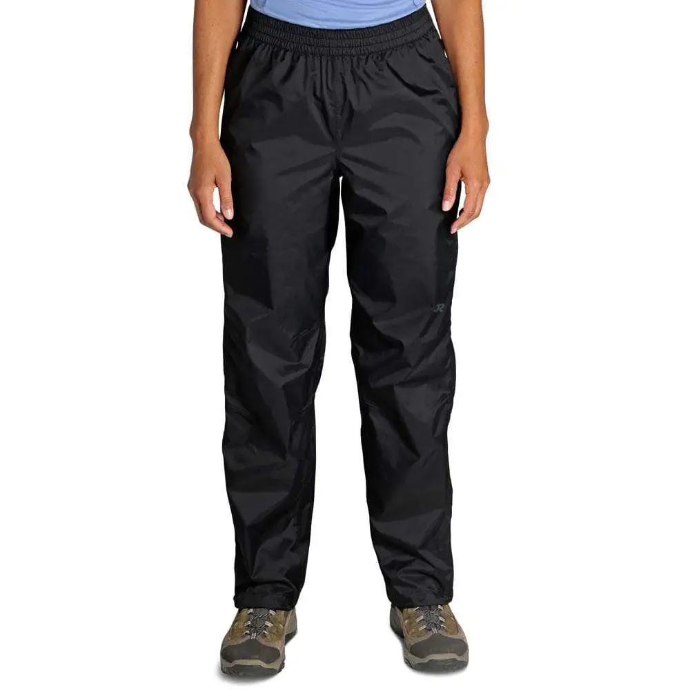 Outdoor Research Apollo Womens Rain Pant - Black 1 Outdoor Research Apollo Womens Rain Pant - Black